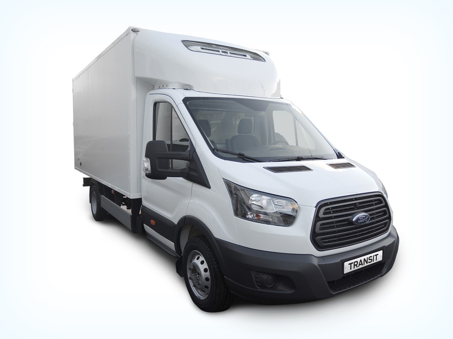 Наш грузовик с рефрижератором